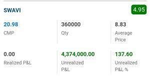 Demat Screenshot of Client 3