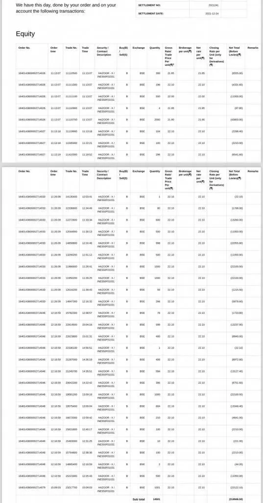 A spreadsheet with a high number of numbers on it.