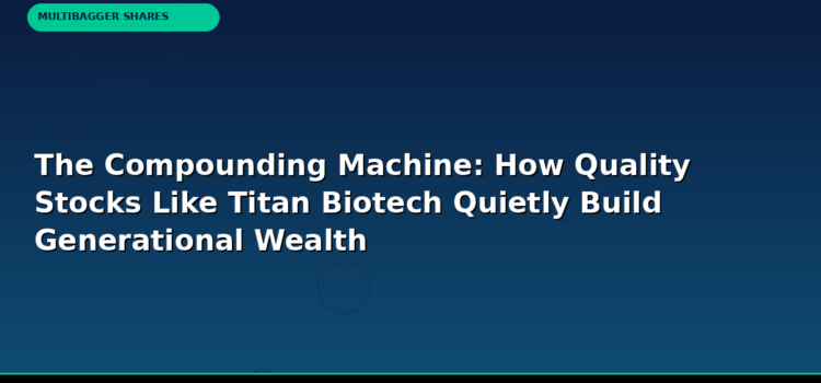 The Compounding Machine: How Quality Stocks Like Titan Biotech Quietly Build Generational Wealth