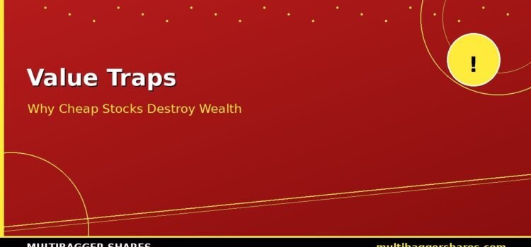 Value Traps: Why Cheap Stocks Destroy Wealth — And How Quality Compounders Like Titan Biotech Build It Value Traps: Why Cheap Stocks Destroy Wealth — And How Quality Compounders Like Titan Biotech Build It
