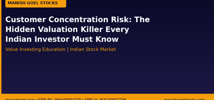 Customer Concentration Risk: The Hidden Valuation Killer That 90% of Indian Small-Cap Investors Ignore — How Titan Biotech’s 100-Country Diversification Protects Multibagger Returns
