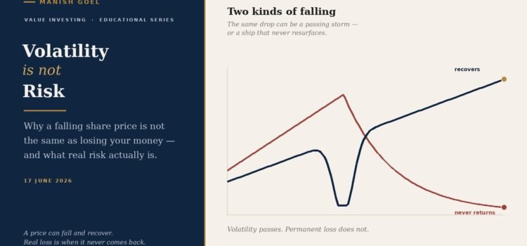 Volatility Is Not Risk: Why a Falling Share Price Is Not the Same as Losing Money Volatility is not risk