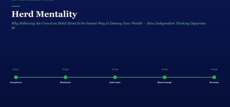 Herd Mentality: Why Following the Crowd on Dalal Street Is the Fastest Way to Destroy Your Wealth — How Independent Thinking Separates Multibagger Investors from the Losing Majority in Indian Markets Herd Mentality: Why Following the Crowd on Dalal Street Is the Fastest Way to Destroy Your Wealth — How Independent Thinking Separates Multibagger Investors from the Losing Majority in Indian Markets